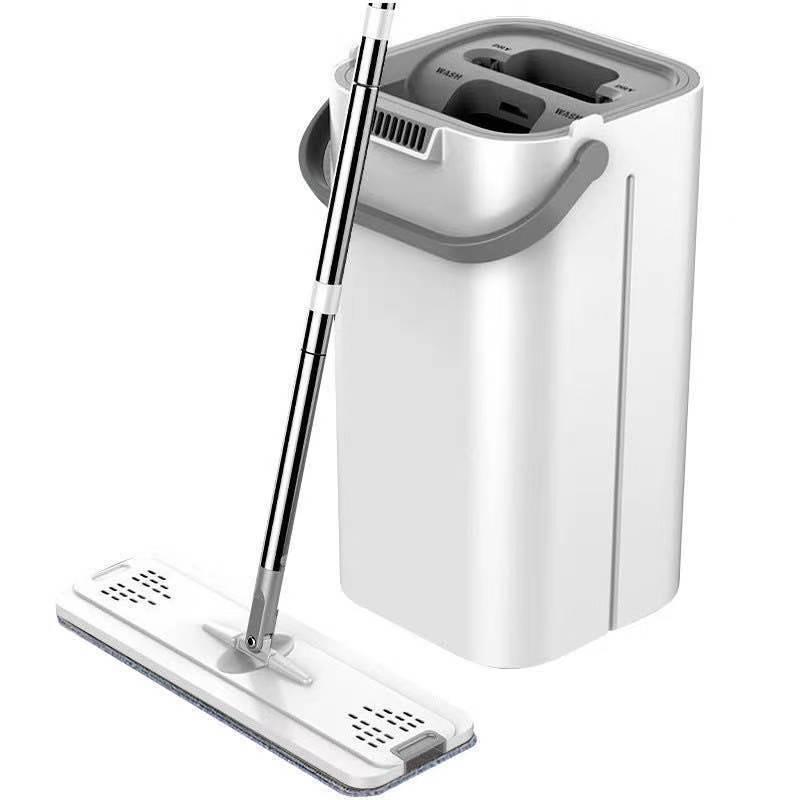 2024 Hands-Free Flat Mop: New Style, Easy-Clean Scratch Mop for Effortless Home Cleaning