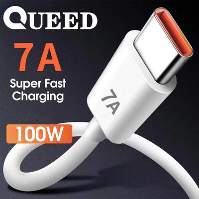 USB-Typ-C-Kabel für schnelles Laden und Datenübertragung, 7a, 100 W