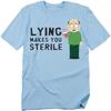South Park Unisex Adult Lying Makes You Sterile T-Shirt