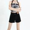 Women's Summer 2023 Elastic High-Waisted Slimming Jeans: Tight, Straight, Wide-Leg Shorts & Hot Pants
