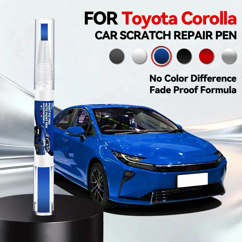 Stylo de Retouche Peinture Voiture Dédié Pour Toyota Corolla Stylo Retoucheur Rayures DIY Accessoires Auto Blanc 070 089 Argent 1F7 Bro