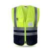 Breathable Security Vests High Visibility Workwear Uniforms Work Vest  Running Cycling Sports
