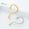 1Pc Übertrieben Schlange Form Ohr Manschette Ohrring Retro Kleine Tier Ohr Clip Feine Verarbeitung Ohrring Mode-Accessoires