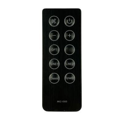 Ergonomic Remote Control Energy Saving Technology and Quick Battery Installation for RC10G Desktop Sound Speaker