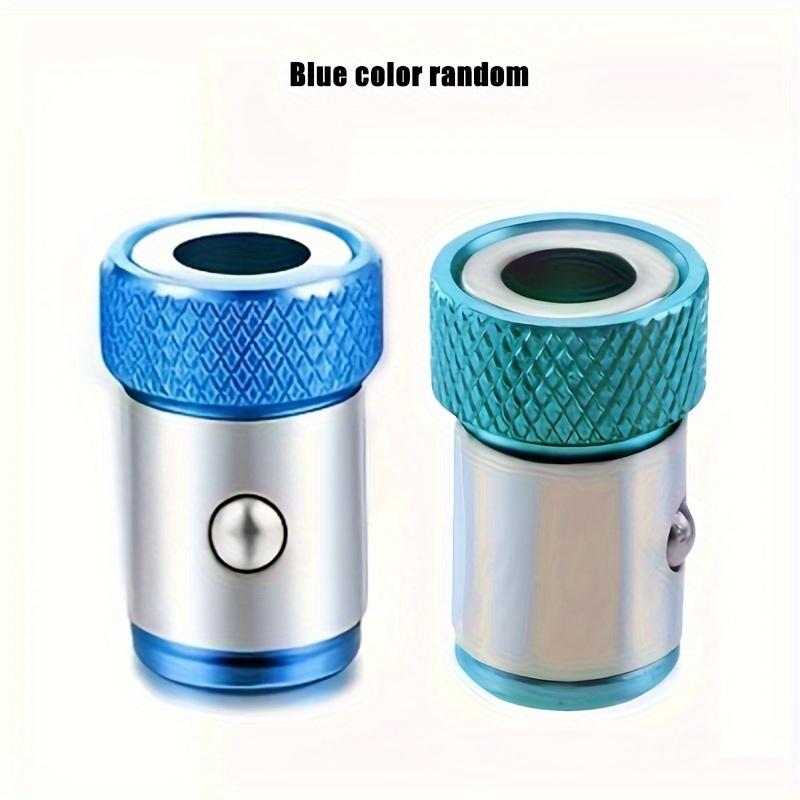 3 Stück Legierung Magnetischer Schraubendreher Bit Halter Set, Kratzfest, Starker Magnetismus Ring für Elektrische Schraubköpfe