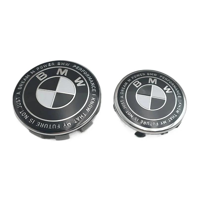 

4Pcs 68/56mm Car Wheel Center Hub Cap Caps Emblem Logo For BMW X1 X3 X5 E90 E46 E60 F10 F30 F20 G20 E39 E92 G30 E87 E36 F11 56mm