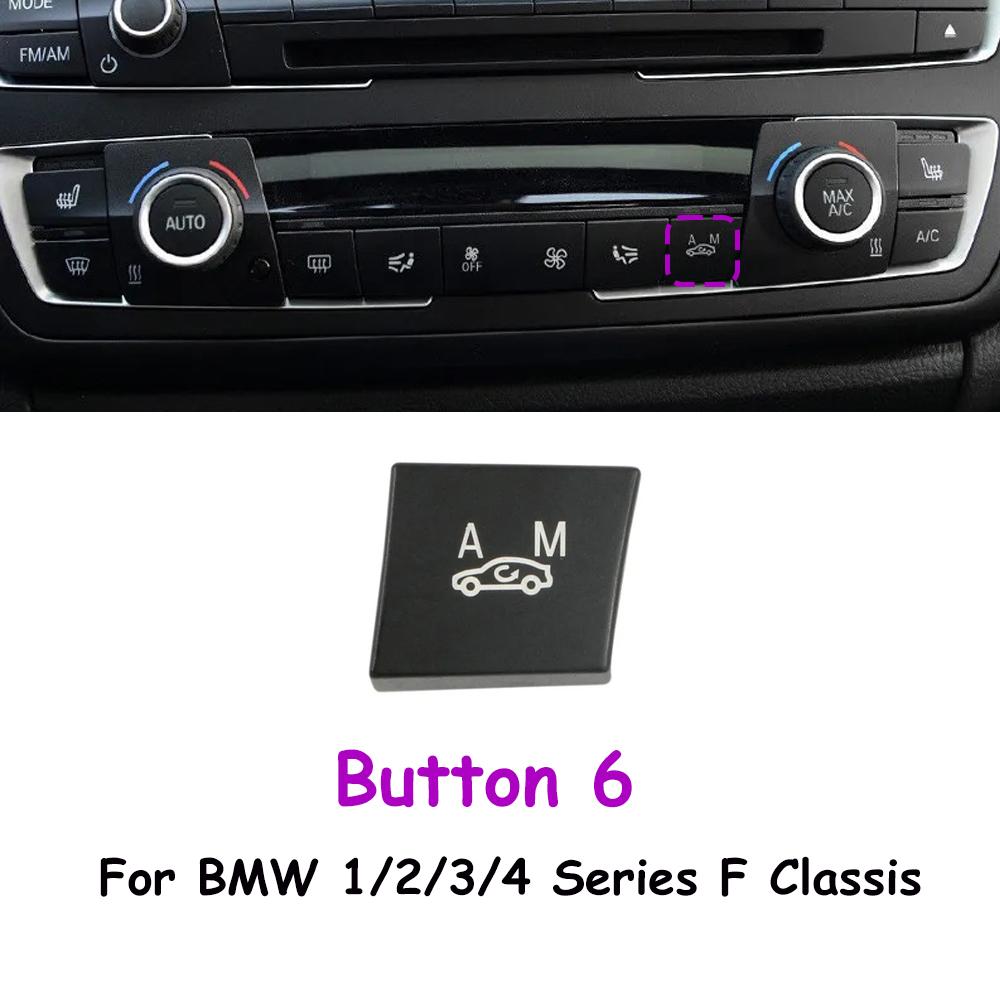 Car Dashboard Console AC Air Vent Seat Heating Switch Button MAX AUTO Repair Kit For BMW 3 Series F35 F30 F31 F34 2013-2018