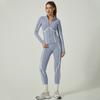 JYL Yoga Set Contrast Advanced Jacket Long Sleeve Pants