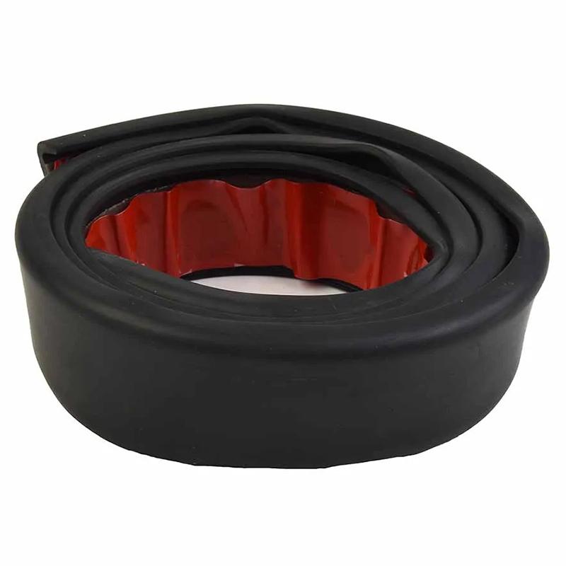 

Універсальна ПВХ захисна стрічка для брів для автомобільних коліс шириною 3,5 см Декоративна смуга для крил колісної арки, 1,5 м Black