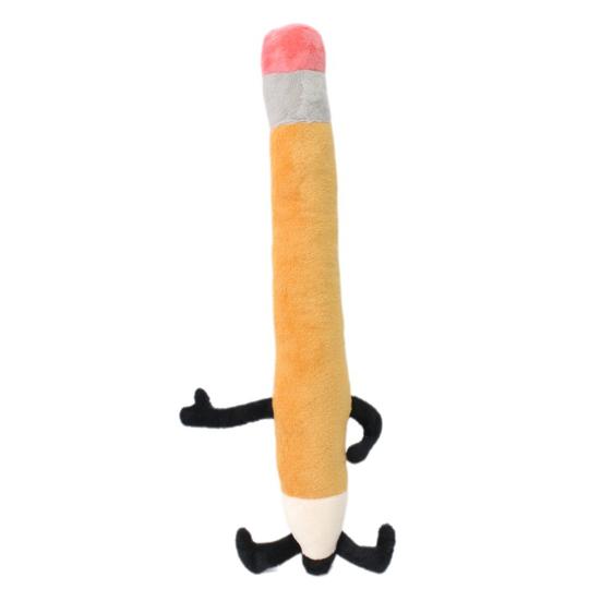 Pencil Stuffed Toys Plush Pillow Soft Cushion for Cute Home Sofa Decoration Stress Pencil Shape Relief Gift