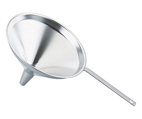 AS ONE Stainless Steel Funnel with Handle, 210mm /1-6070-02