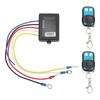 Kabelloses Seilwinden-Fernbedienungs-Set, 434 MHz, DC 12 V, 24 V, 50 Fuß Reichweite, universell passend für LKW, ATV, SUV