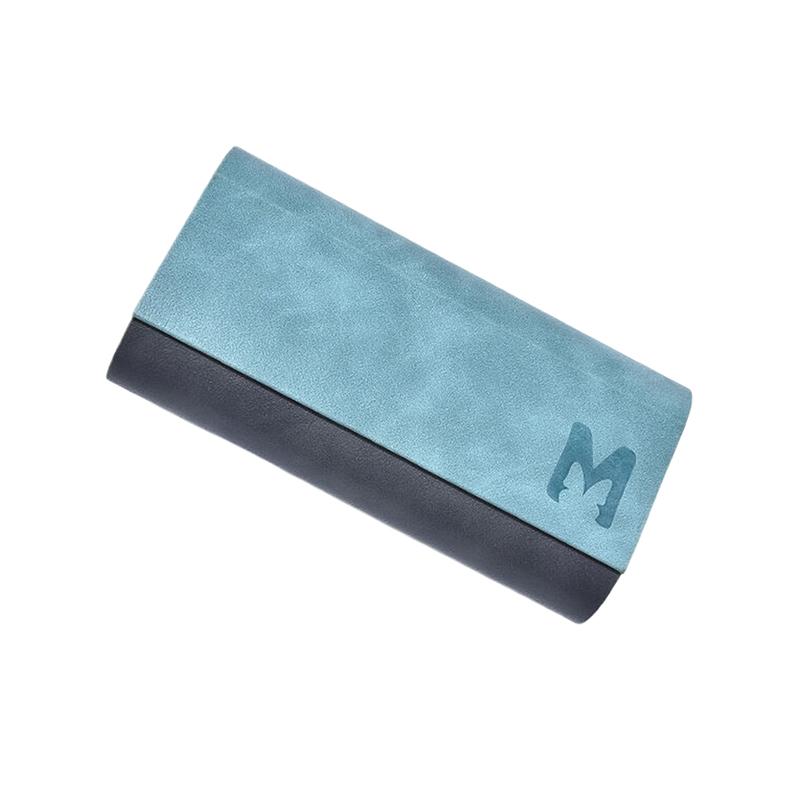 Dual- Glasses Case Double Eyeglasses Case For 2 Pair Eyeglasses Holder Portable Glasses Case Double Layer Glasses Case