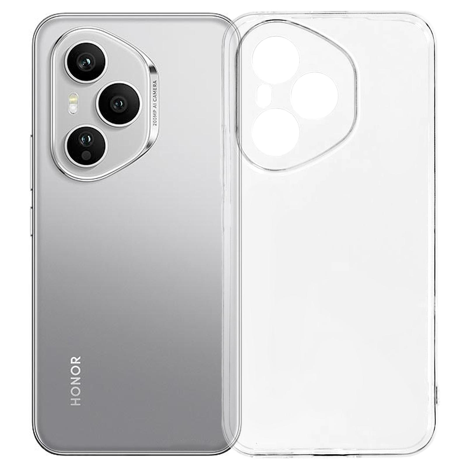 

Для Honor 400 Pro 5G (Глобальний) Задня кришка Ультратонка Гнучка TPU Прозорий Чохол для телефону As Shown A