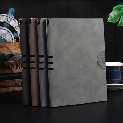 A5 Retro Echtleder Buch Büro Schulbedarf PU Notizbuch Notizblock Tagebuch Business Journal Planer Schreibwaren Notizbuch