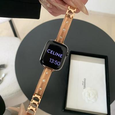 Star Point Diamond Bracelet Metal Strap for applewatch1098SE Apple Watch Huawei Xiaomi
