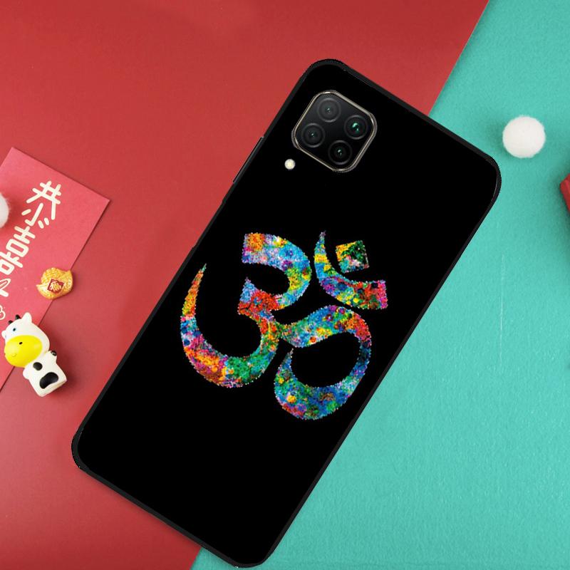 OM Yoga GOA Zen Symbol For Huawei Nova 7i 8i 11i 12i Y73 Y72 Y61 Y91 Y90 Y70 Y60 9 10 SE 11 Pro P30 P40 Lite Case