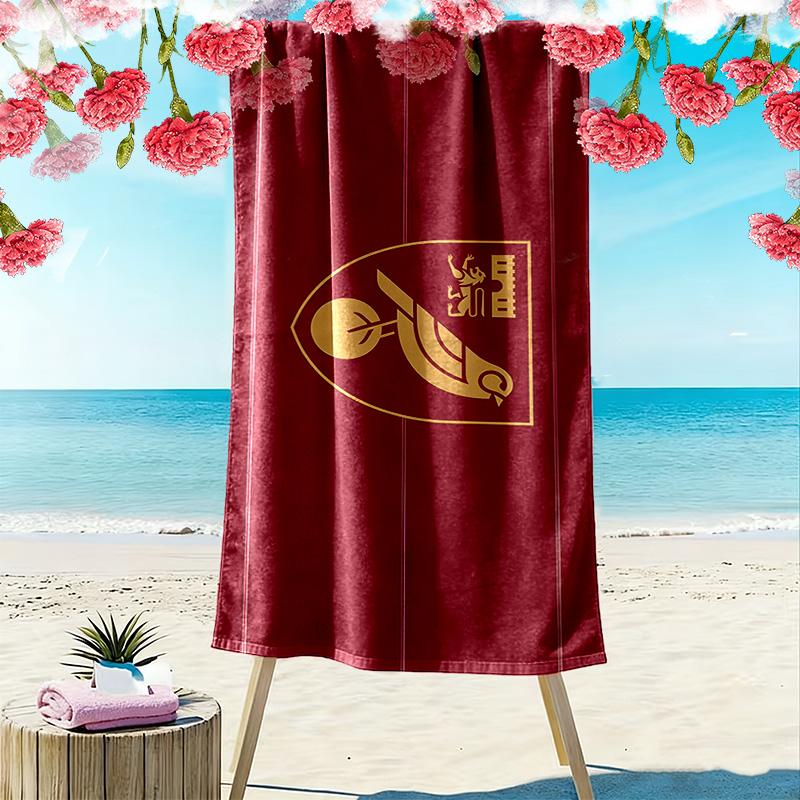 Norwich City F.C. Druck Strandtuch, Großes Weiches Schnelltrocknendes Handtuch für Strand Camping Schwimmen