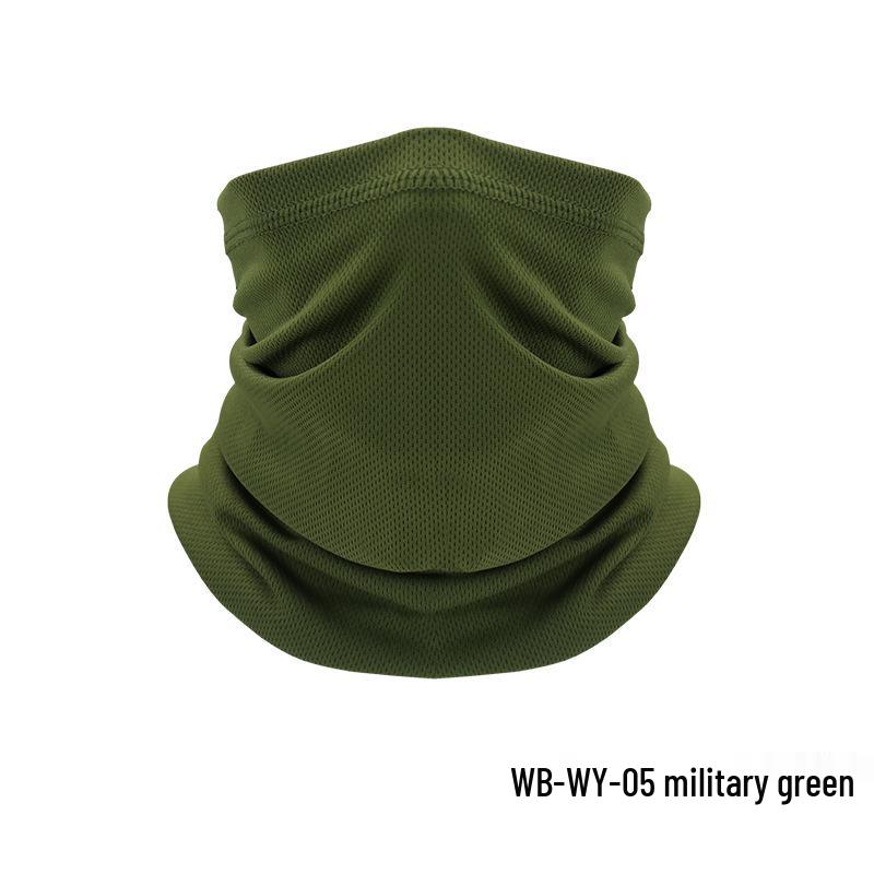 Breathable Quick-Dry Ice Silk Cycling Mask: Sun, Wind & Dust Protection One Size