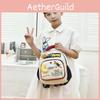 Plush Bear Rabbit Decoration Kids Backpack Lightweight Schoolbag Gift Cartoon