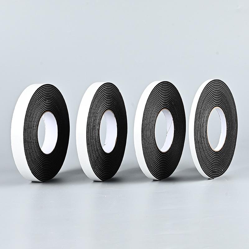 Black EVA Foam Double-Sided Adhesive Tape 568mm - Sound Insulation, Shock Absorption, Sealing