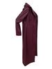 LD2271 Women's Autumn/Winter Long Leather Lapel Cardigan - Buttoned, Warm, Trendy Streetwear Jacket