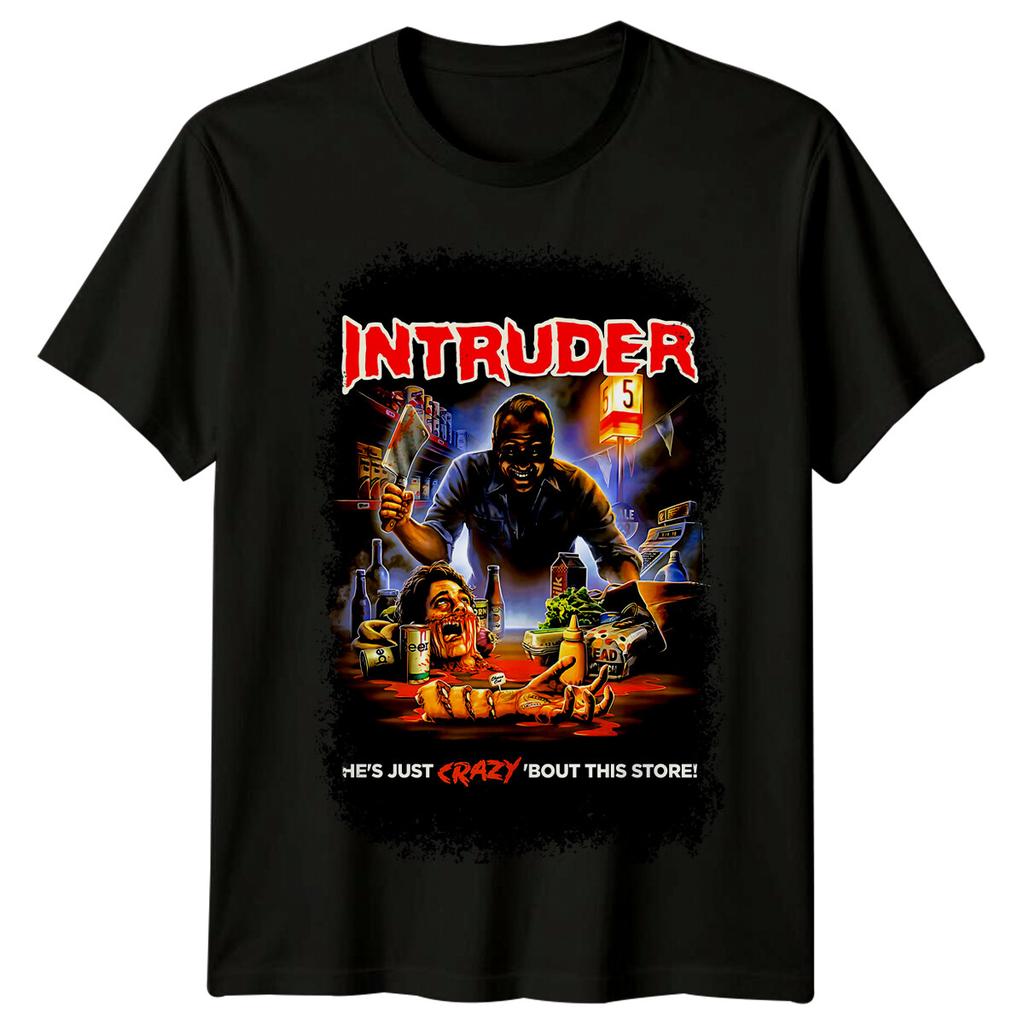 Eindringling (1989) T-Shirt aus 100 % Baumwolle im Retro-80er-Jahre-Stil, inspiriert von Filmplakaten
