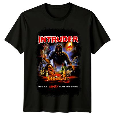 Eindringling (1989) T-Shirt aus 100 % Baumwolle im Retro-80er-Jahre-Stil, inspiriert von Filmplakaten