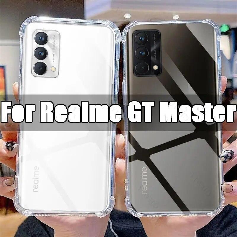 

Прозрачный чехол для телефона Realme GT Master, прозрачный чехол из ТПУ Realme GTMaster 6,43 дюйма, RMX3363, противоударные чехлы с защитой от царапин