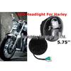 5.75-inch High-Brightness Headlight with High/Low Beam for Harley-Davidson Motorcycles