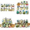 My Neighbor Totoro 12pcs Set Garden Decoration Anime Action Figures For Kids And Collectors