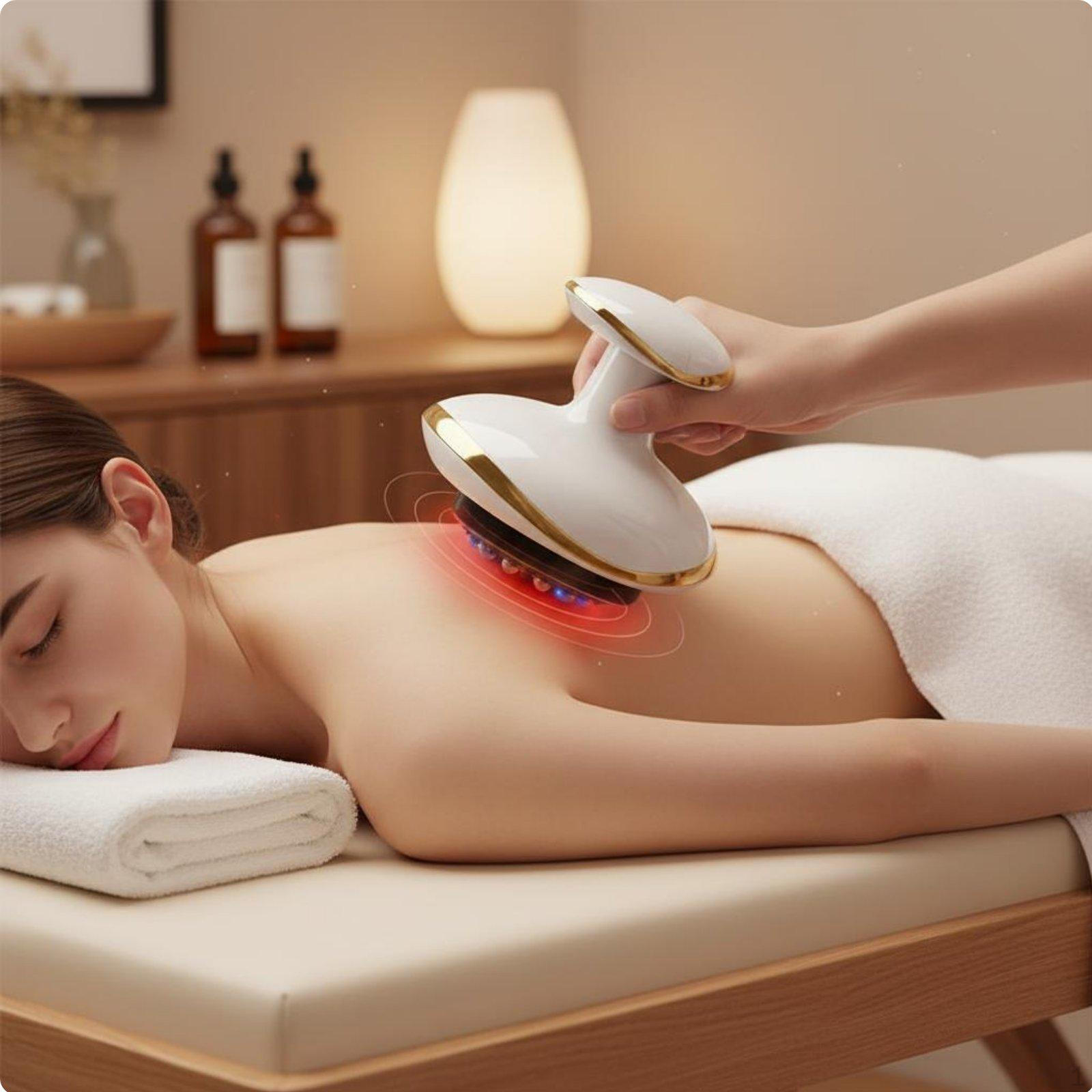 Electric Gua Sha MultiFunctional Heated Body Scraping Tool Adjustable Intensity Portable Power