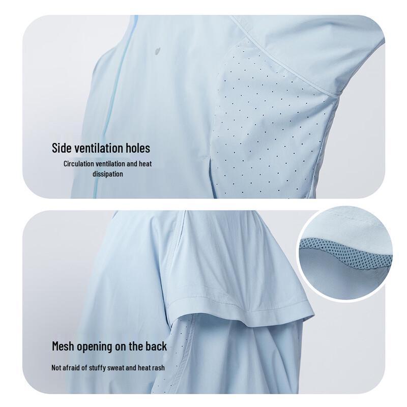 Minibala Kids' UPF100+ Sun Protection Mesh Cooling Jacket