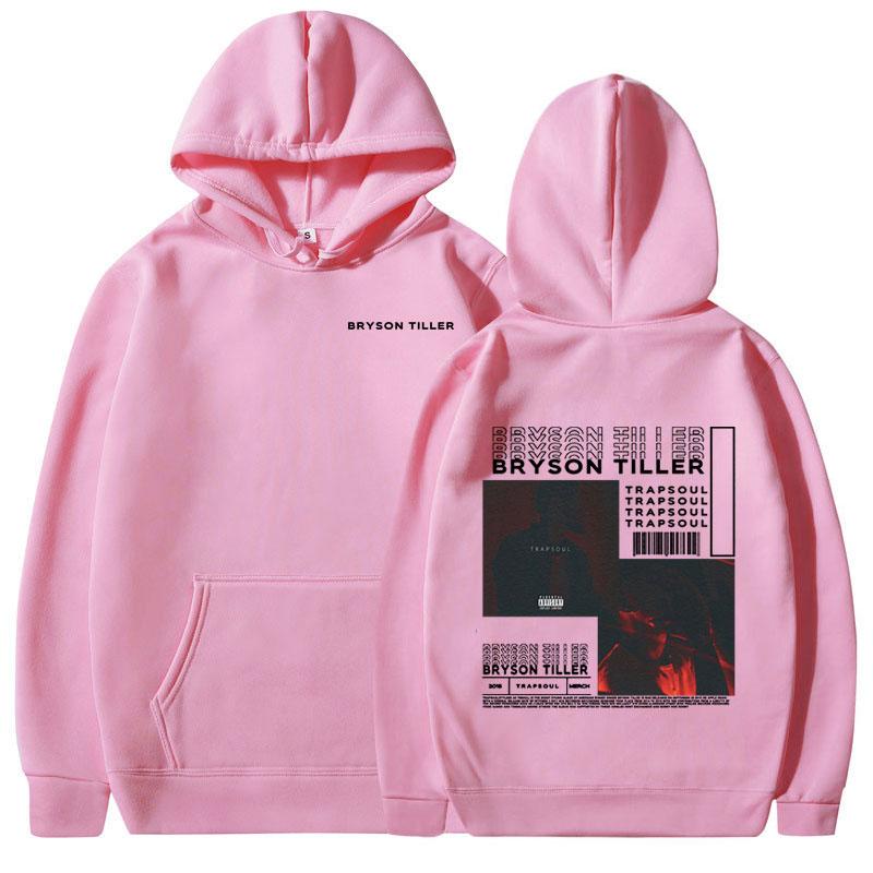 Rapper Bryson Tiller Trapsoul Music Album Hoodies Men Women Hip Hop Vintage Oversized Sweatshirts Casual Long Sleeve Pullovers