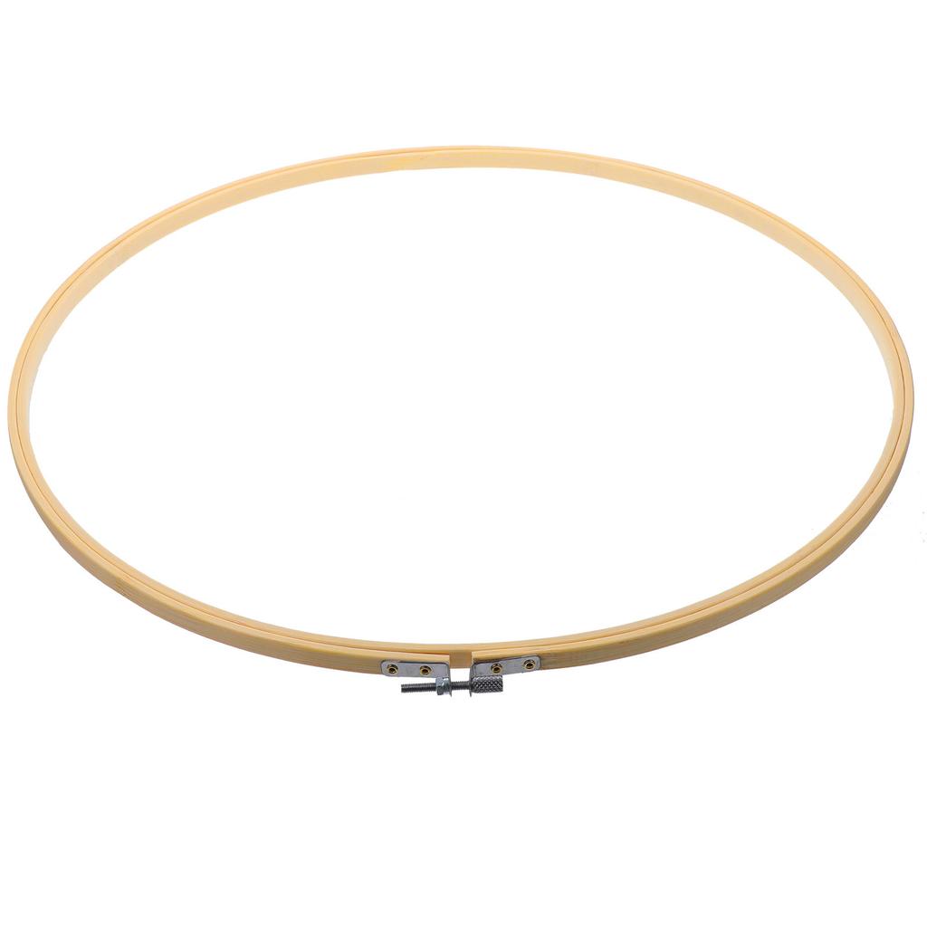 1Pcs 20Cm Bamboo Embroidery Hoop Perfect for Handmade Stitching Projects DIY Wall Decor Cross Beginner Craft Kit