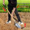 Large Manganese Steel Gardening Shovel for Digging, Planting Trees, Flowers, Vegetables – Thickened Iron for Agricultural Use