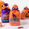 Party Decor Pumpkin Cookie Bags Baking Gift Bags Candy Pouch Party Supplies Halloween Decoration