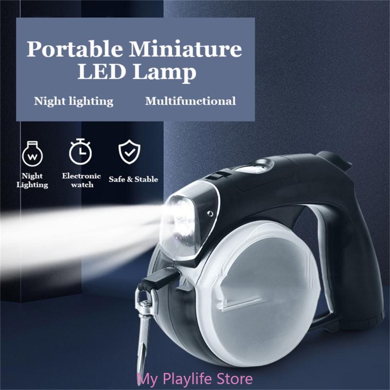 

Retractable Dog Leash with Light for Night Walking Pet Leash with Poop Bag Water Bowl Box 13 FT Strong Dog Leash