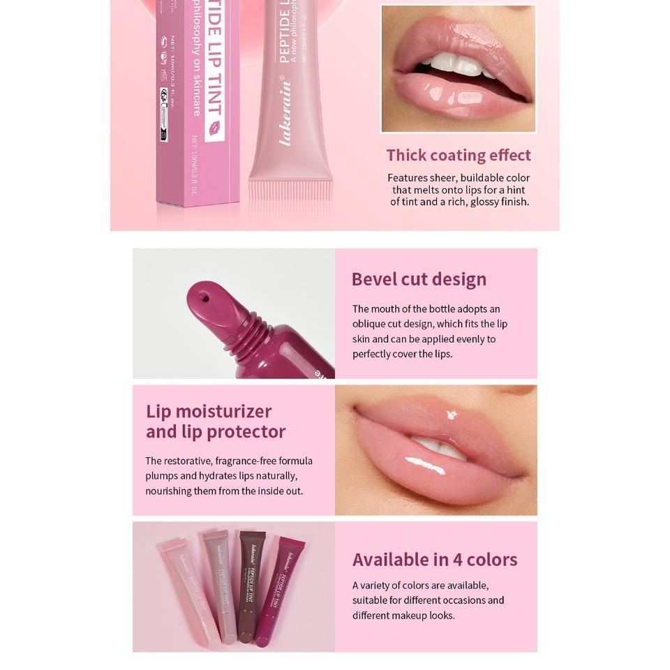 lakerain Moisturizing and anti-cracking lip balm, lasting moisture retention, improve dry lips, light and non-sticky, moist lips