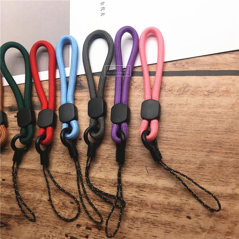 Handy-Lanyard Handgelenk-Anhänger Einfach Kurz Fingergewebt für USB-Sticks Handseil Verschleißfeste Schlaufe
