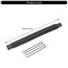 Flexible Rubber Hose Diving Round Corrugated Hose Replacement Scubas Diving Corrugated Exhaust Hose Pipe Enduring