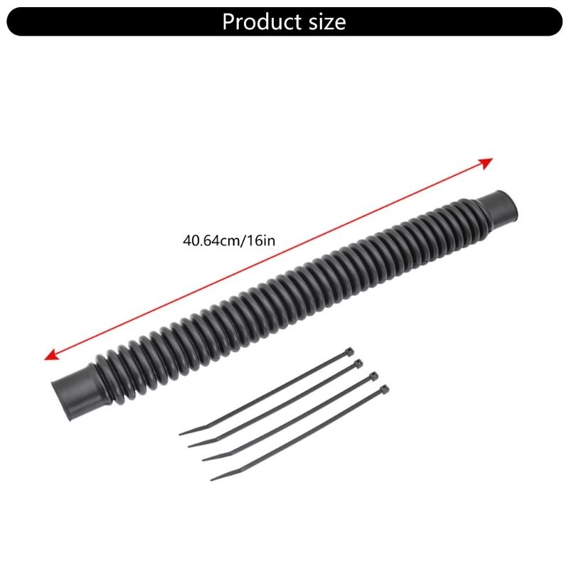 Flexible Rubber Hose Diving Round Corrugated Hose Replacement Scubas Diving Corrugated Exhaust Hose Pipe Enduring