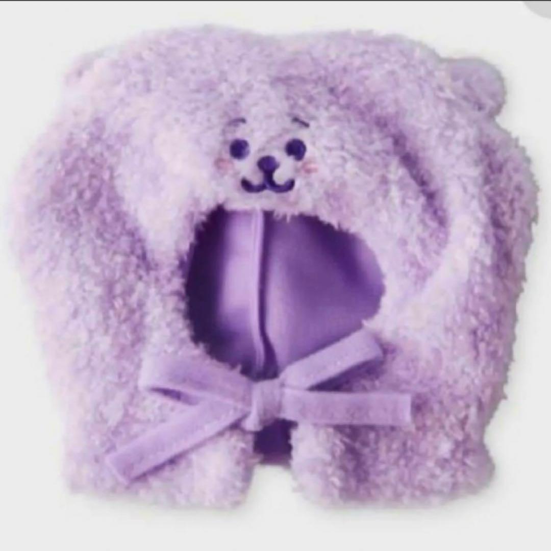 

[Б/У] BTS BT21 Jin RJ AmiBomb Cover Closet Hoodie Cape