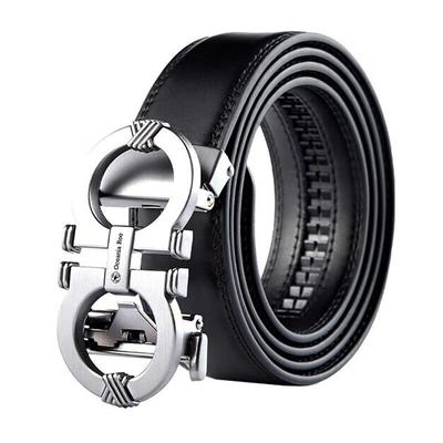 OCEANIA ROO Men's Automatic Buckle Leather Belt Gift Set