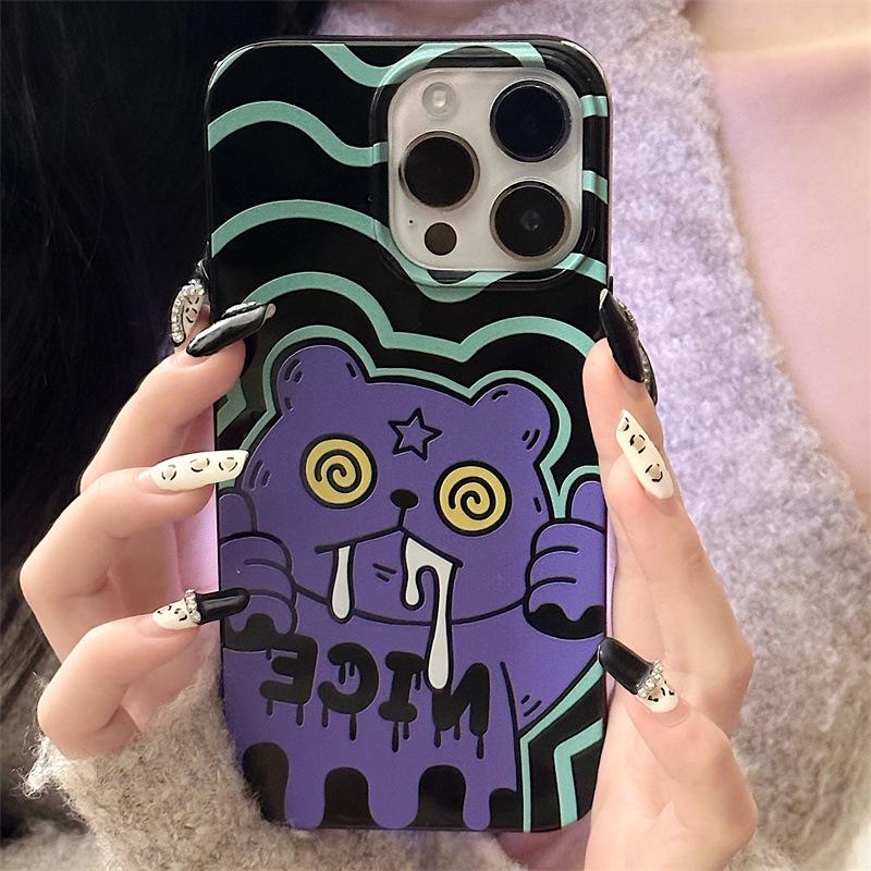 Zhitai iPhone Case: Compatible with iPhone 12-16, 15Pro Max, 14, 13Pro - Fun, Protective Jelly Design