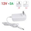 DC 12V 24V Power Supply Adapter Lighting Transformer Input AC 100-240V Output DC 12V 1A 2A 3A Charger EU US Plug 5.5mm 2.1-2.5mm