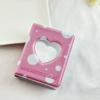 Heart-shaped Hollow Photo Album Printed Idol Album Holder INS 3 inch Photo Album  School Stationery