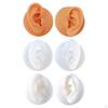 Silicone Ear Simulated S Display Photography Props Rubber Washable Right Left Reusable for
