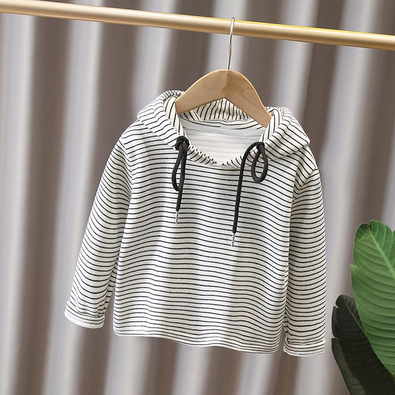 

Стильная черная кожаная куртка-бомбер для мальчиков - Корейский уличный стиль, комплект из двух предметов для весны и осени 90 cm