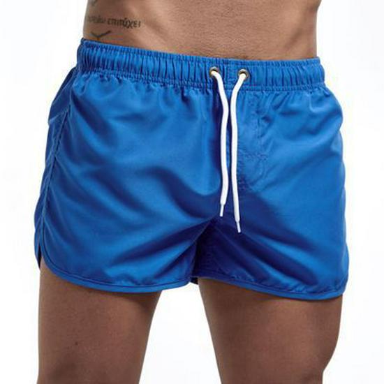 Men's Multicolor Polyester Running and Beach Shorts